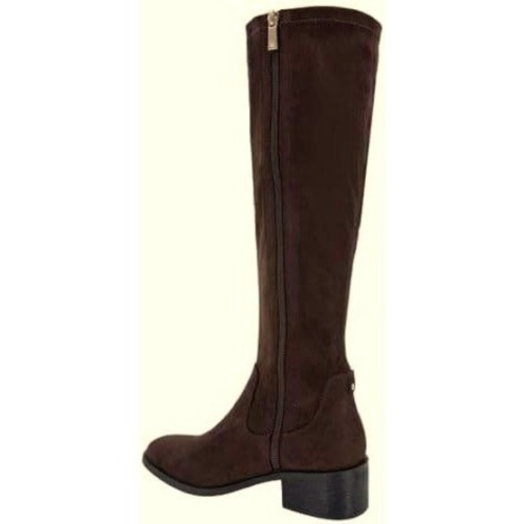 Kenneth Cole Stanford Brown Knee High Soft Stretch Women's Boots - Picture 4 of 6